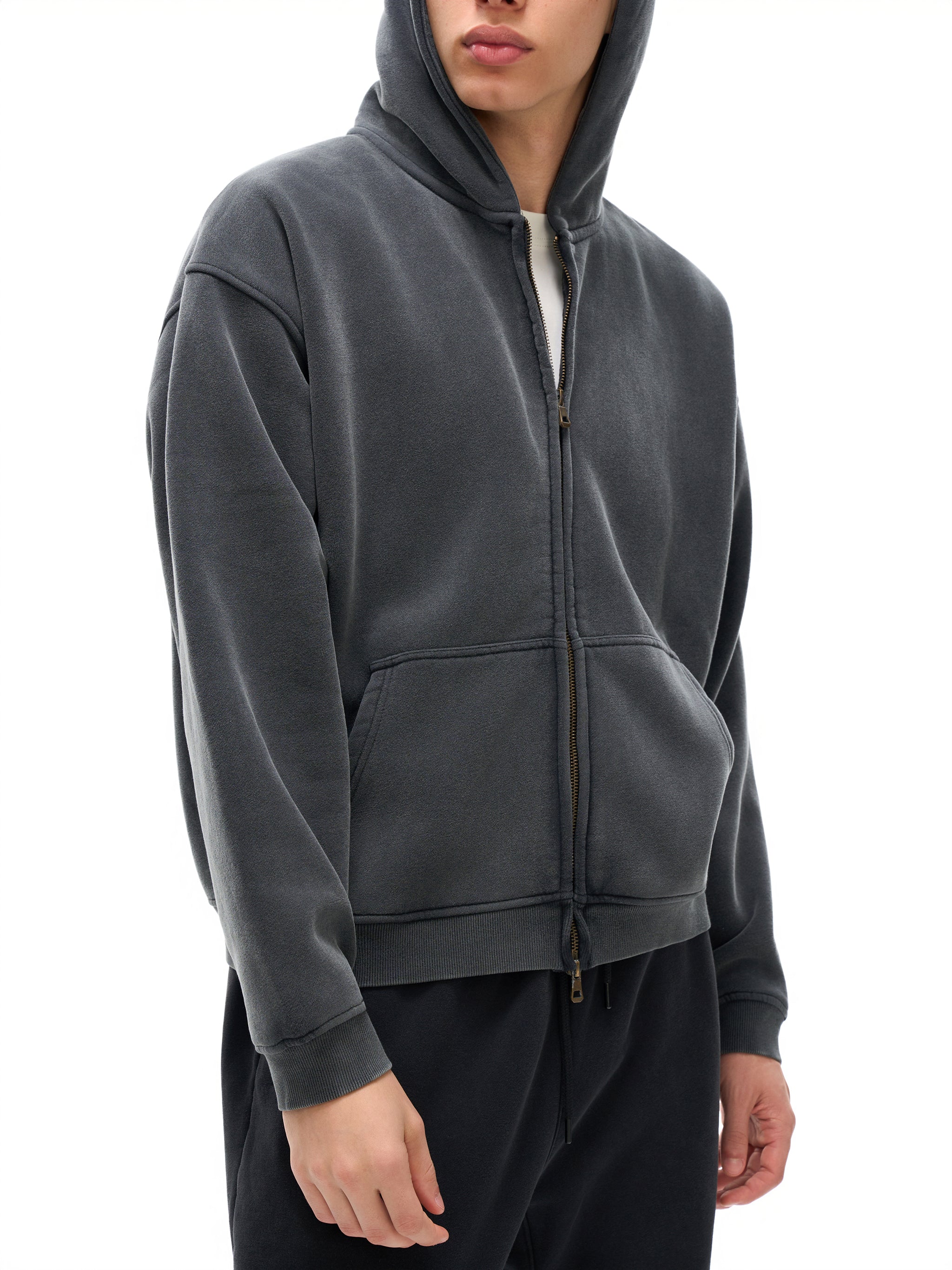 31Svn SDA Boxy Zip up Hoodie